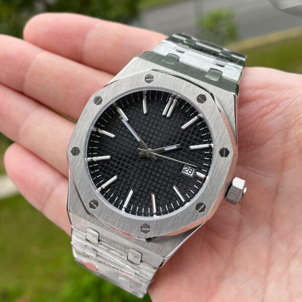 seiko mod royal oak black
